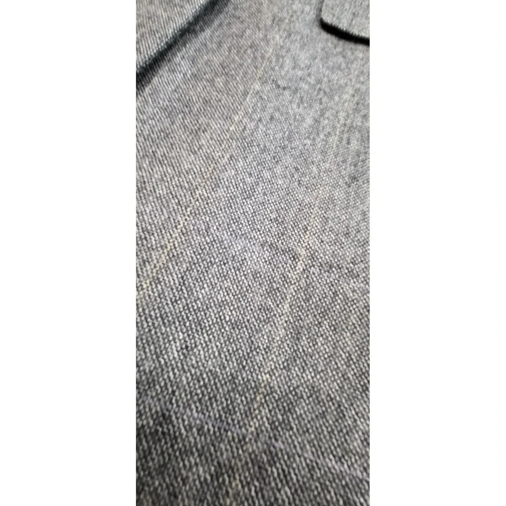 Chaps Ralph Lauren‎ Vintage 90s Blazer Mens 42L Wool Textured Sport Coat Gray